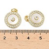 Brass Micro Pave Cubic Zirconia Pendants KK-A282-17G-3