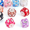 10Pcs 10 Colors Transparent Acrylic Beads CLAY-TA0002-07-3