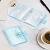 2Pcs PVC Mini Photocard Holder Book AJEW-LP0012-22C-1