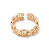 Brass Micro Pave Open Cuff Rings RJEW-R146-12A-G-3