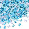 500Pcs Opaque Acrylic Beads SACR-PA0001-21C-7