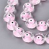 Glass Enamel Beads Strands GLAA-Q112-01A-06-3