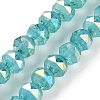 Baking Painted Glass Beads Strands GLAA-H032-05-04-1