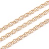 Brass Curb Chains KK-I647-03-4