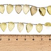 Natural Lemon Quartz(Heated) Carved Beads Strands GG-CBA0C95-E05-4
