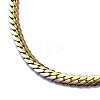 304 Stainless Steel Cuban Link Chain Necklace for Men Women NJEW-E093-01MC-01-2