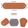 Imitation Leather Sew on Patches LS-DIY-WH0265-44D-2
