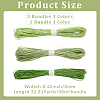 3 Bundles 3 Colors  Twisted Paper Cord DIY-CP0012-06A-2