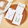 150Pcs Rectangle Paper One Pair Earring Display Cards with Hanging Hole CDIS-DC0001-02A-5