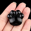 Natural Obsidian Carved Figurines Statues for Home Office Desktop Decoration PW-WG5370C-09-1