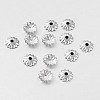 Tarnish Resistant Multi-Petal 316 Surgical Stainless Steel Flower Bead Caps LS-X-STAS-M257-05-1