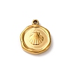 304 Stainless Steel Pendants STAS-I348-02G-04-1