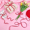Polyester Stripe Ribbons OCOR-WH0045-12A-3