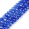 Electroplate Glass Beads Strands EGLA-A044-T8mm-A31-1