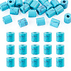 20Pcs Synthetic Turquoise Beads G-TA0003-40-1