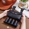 PU Imitation Leather Waist Belt Bag with 4 Cork Glass Bottles AJEW-WH0678-31A-3