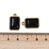 Natural Obsidian Pendants STAS-K291-04G-10-3