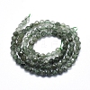 Natural Rutilated Quartz Beads  Strands G-D0013-16-2