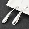 304 Stainless Steel Teardrop Stud Earrings for Women EJEW-M089-07P-2