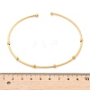 304 Stainless Steel Arm Cuff Bangles for Women AJEW-P127-03G-5