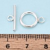 925 Sterling Silver Toggle Clasps STER-T008-51S-3