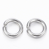 304 Stainless Steel Open Jump Rings X-STAS-H555-08P-2