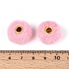 Imitation Rabbit Hair European Beads FIND-WH0126-574T-3