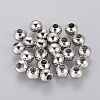 Tarnish Resistant 304 Stainless Steel Hollow Round Seamed Beads X-STAS-R032-6mm-1