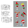 Christmas Theme Carbon Steel Cutting Dies Stencils DIY-WH0309-1182-2