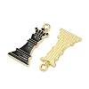 Alloy Enamel Pendants ENAM-B034-01E-02-2