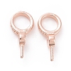 925 Sterling Silver Screw Eye Peg Bails LS-STER-D035-46RG-2