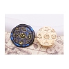 Halloween Series Wax Seal Brass Stamp Heads AJEW-M039-01M-1