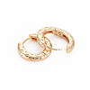 Brass Huggie Hoop Earring LS-KK-S364-278-2