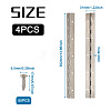 54Pcs 2 Styles Stainless Steel Hinges TOOL-SW0001-01B-4