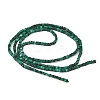 Natural Malachite Beads Strands G-G271-G01-1x1.5mm-3