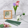 100Pcs Iron Stalk Flower Rod AJEW-SP0003-73B-4