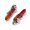 Natural Carnelian Big Pointed Pendants G-A172-16J-2