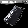 6Pcs Transparent PVC Sheets FIND-WA0001-34A-2