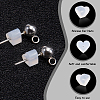 Clear Silicone Full-covered Ear Nuts FIND-SP0001-18E-6