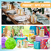 Folding Heart Print Transparent PVC Gift Packing Boxes CON-WH0085-192B-01-5