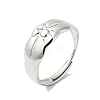 Non-Tarnish 304 Stainless Steel Sun Adjustable Ring for Men Women RJEW-I085-14P-1
