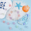 100Pcs Transparent Acrylic Beads MACR-SP0001-46-4