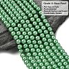 Eco-Friendly Dyed Glass Pearl Round Beads Strands HY-A002-6mm-RB008-4
