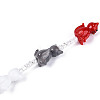 Handmade Lampwork Beads Strands LAMP-N028-16-2