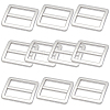 10Pcs Alloy Rectangle Buckles FIND-CY0001-97P-1
