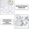 Fingerinspire 96Pcs 6 Style Sew on Rhinestone OACR-FG0001-20-4