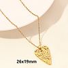 Stainless Steel Heart-shaped Necklace Jewelry DIY Accessories FY2457-12-1