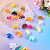 20Pcs 2 Styles Opaque Acrylic Beads OACR-TA0002-98-5