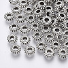 Tibetan Style Alloy Spacer Beads Y-TIBE-Q063-35AS-NR-1