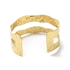 Rack Plating Brass Open Cuff Bangle for Women BJEW-A137-01G-2